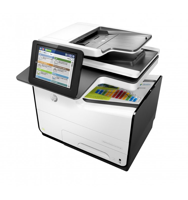 Impressora Multifuncional HP pagewide enterprise color mfp 586dn