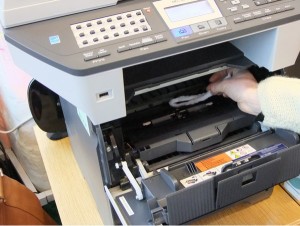 Limpeza de impressora