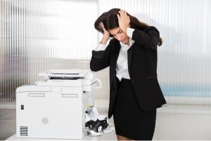 Como corrigir problemas com a impressora