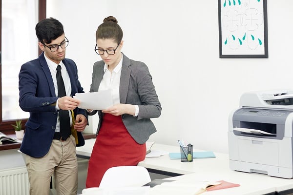 Gestão de impressão na organização de empresas